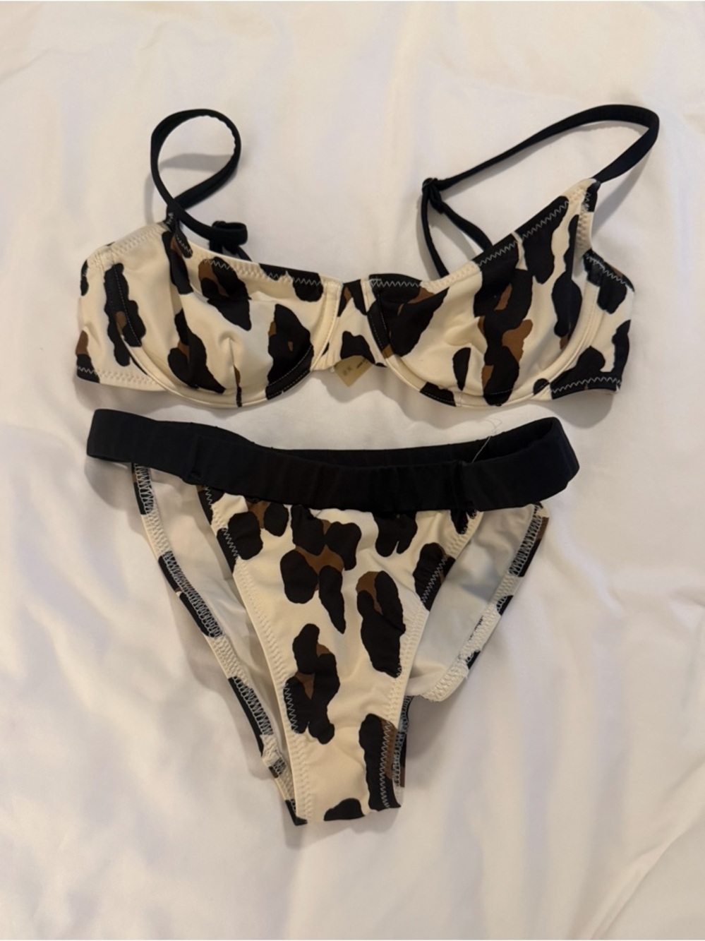 SOLID & STRIPED Bikini Set